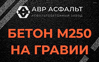 Бетон М250 на гравии в Лопатинском